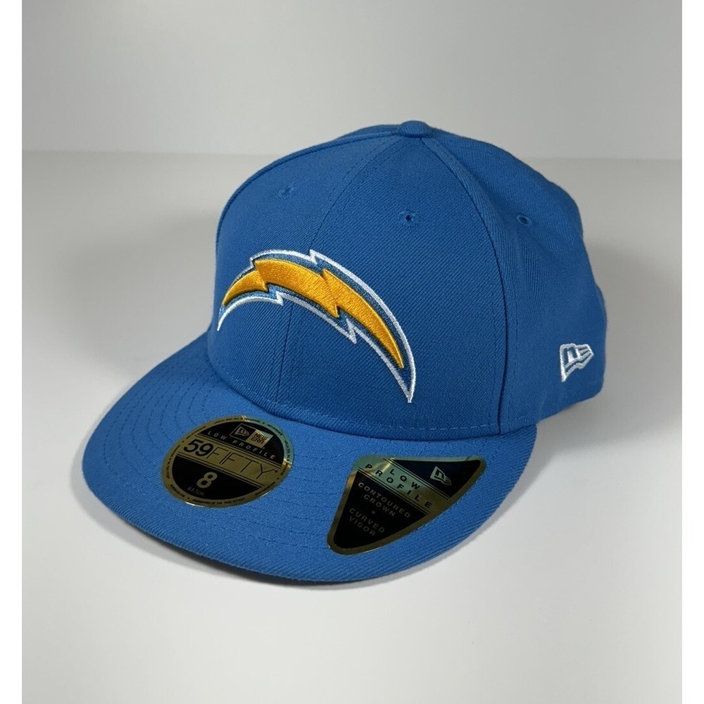 NEW ERA Los Angeles Chargers NFL 59Fifty Hat Powder Blue Sz 8 *NEW*